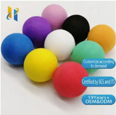 Free Sample Customized Colorful rainbow Soft Stress Balls Pit Eva Toy Foam Ball Sports