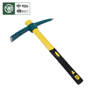 Factory Price Garden Digging Tools Shock Absorbing Handle Pickaxe and Fiberglass Handle for Farming and Agriculture