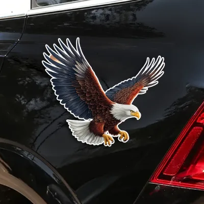 Bald Eagle Car Body Stickers for Cars Motorcycles & Laptops-Stylish Design China-Made Model A332 for Car Paint