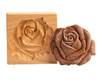 Cookie Mold Cutter Funny Wooden Cookie Molds for Baking