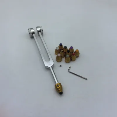 New Tuning Fork Crystal Massage Base 8mm Tuning Fork Handle Universal Base Aluminium Alloy Base Tuning Fork Accessories