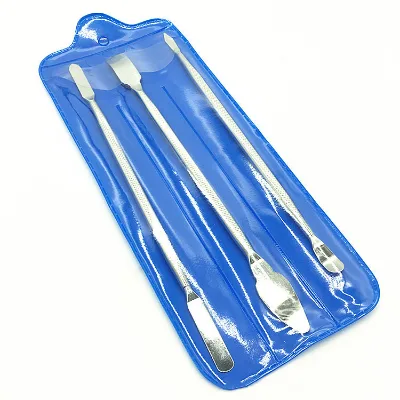 3-Piece Industrial-Grade Metal Pry Bar Set Anti-Slip Grip Flat Tip-Professional Disassembly Tool for Mobile Phones Computers