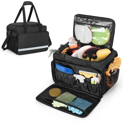 Vehicle Wash Tools Detailing Storage Auto Detail Organizer Car Cleaning Caddy Car Care Box Large Detailing Bag