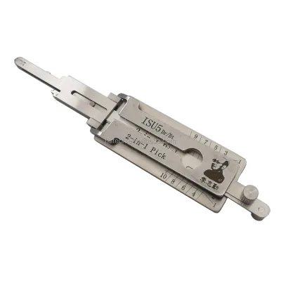 Original Lishi 2 in 1 ISU5 Dr/bt 2 in 1 Lock Pick and Decoder Genuine Used for Isuzuki