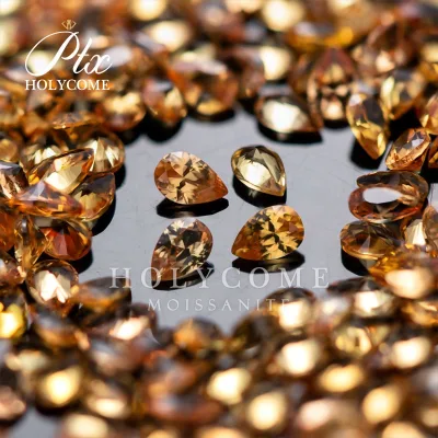 Holycome Natural Sapphire Sapphire Wholesale Loose A+ Quality 2x3mm Yellow Purple Making Jewelry Pendant Bracelet Earring CN;GUN