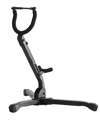 Alto/Tenor Saxophone Stand with Detachable Flute/Clarinet Holder Flute Folding Legs Easy to Assemble and Disassemble