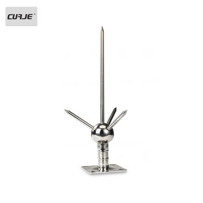 Factory Directly Pure Copper Thunder Protector  Copper lightning Arrester  Lightning Rod