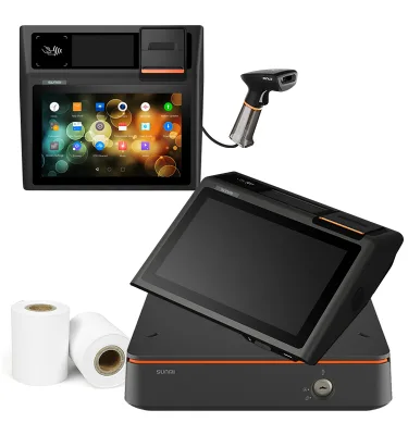 Best Price Pos System Android Wi-Fi All in One square Cash Register Machine Scanning Barcode for Store