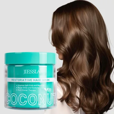 Hair Salon Professional Hydrating Scalp Anti Loss Hair Mask Coconut Collagen Oil Hair Mask