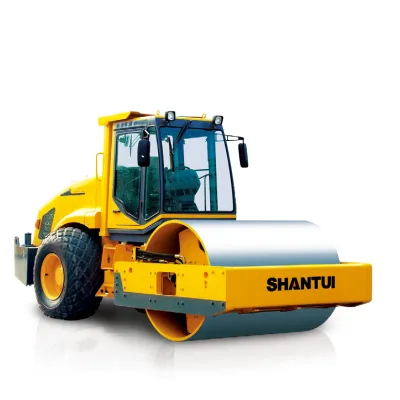 China Brand SR12-5 MAXIZM Vibratory Single Drum Roller 12 Ton 105kW Diesel Engine Professional Low Maintenance Cost