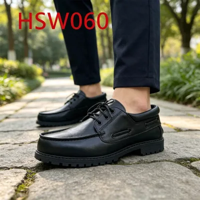 ZYF,Spain Waxed Laces Deign Black/brown/blue/mix Color Hua Singh Boat Shoes Street Stroll Loafer Shoes with Thickened SoleHSW060