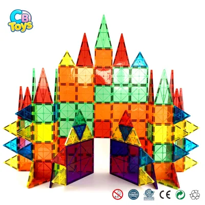 Strong Magnetic Tiles Set Creative ABS Plastic 3D Construction Blocks Building Blocks With High Quality