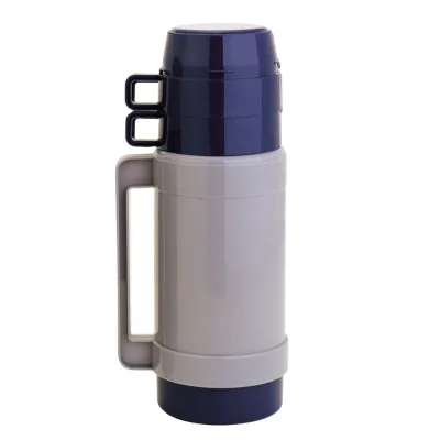 1 Litre 2 Cup Glass Inner Thermos Vacuum Flask