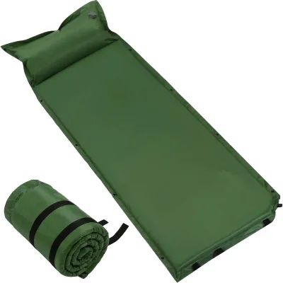 3D Sleeping Pads Camping 3inch Thick Foam Sleep Pads 6.1 R-Value Self Inflating Camping Mat
