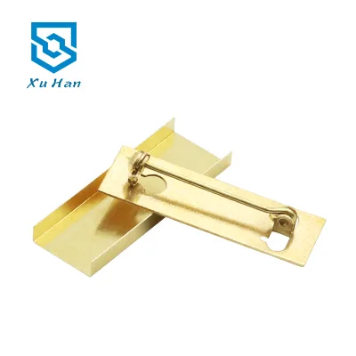 Factory Direct Sale Xuhan Brand Model 001 High Quality Environmental Protection Copper Metal Safety Pin for Medal Medallion