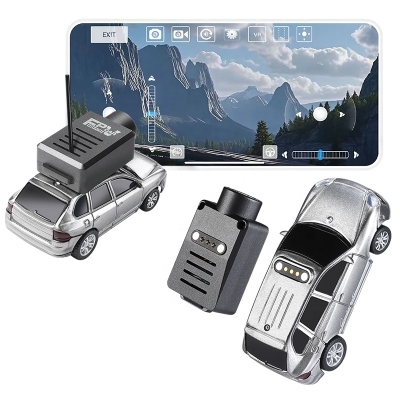 New WL Tech FPV 1/64 Mini RC Camera Car with Built-In 720P HD Camera App Control for Real-Time Video Streaming and Indoor Fun