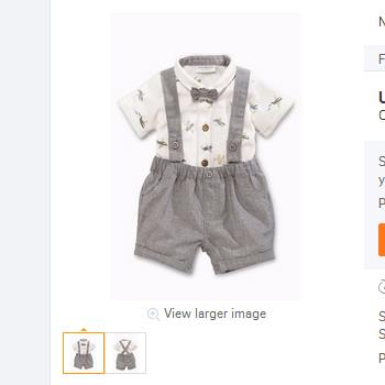 New Premium Cotton Button Clothes for Boy Branded Baby Clothes