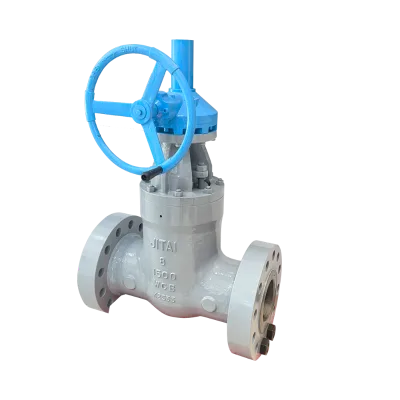 High-Temperature Cast Steel Gate Valve with Manual Rising Stem for Water Media Applications
