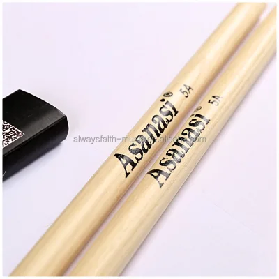 Wholesale High Quality Durable 5A Hickory Drumsticks Drum Hammers for Jazz Drum Kit