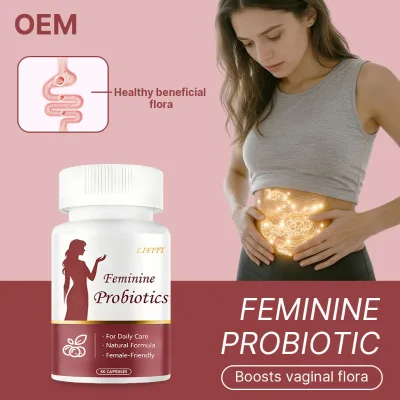 OEM Blueberry Probiotic Vaginales Oral Capsules Odor Control Regulates Body Functions Detox Weight Management Pill Yoni Pops