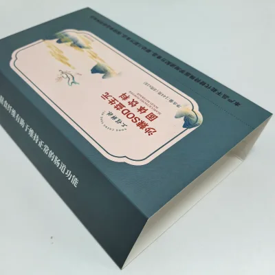 Factory Supplier Custom Printed Recyclable Rectangle Cardboard Box Packaging Sleeve with Matt Lamination & Embossing