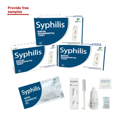 Professional Manufacturer Test Syphilis Antibody Rapid Test Kit With High Accuracy TP Ab Test Kit for Home Use