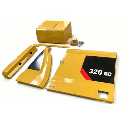 LUYUE Excavator Cab Side Door High Quality Painted Access Door Construction Machinery Parts Wooden for New 6-Month Warranty