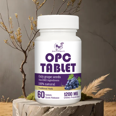 Pure Natural Opc Tablet Recovery Skin Damage Delay Old Enhance Immunity Support Heart Health Digestion Health