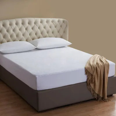 Soft Breathable Quilted Mahjong Mat Waterproof Anti-Bacteria Fitted Mattress Pad with OEKO-TEX Certification for Hotel Home Use