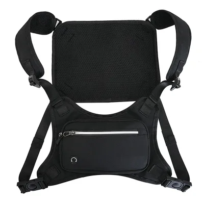 Gina Hot Sales Lightweight Waterproof Adjustable Sports Chest Rig Bag with Reflective
