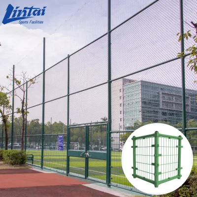Stadium Facilities Galvanized Steel Fence Panel Powder Coated Modern for Basketball Tennis Courts and Soccer Fields Eco-Friendly