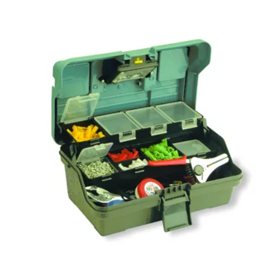 Portable Hard Plastic Fishing Box With Divided Compartments