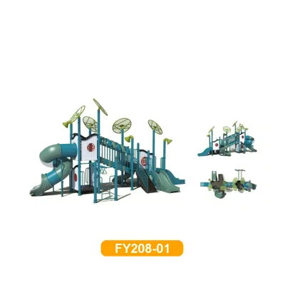 Water Park Slide Open-Air Water Games Multiple Design Slides