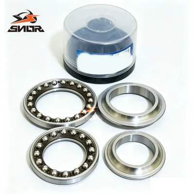 SNOR OEM Replacement Steering Stem Bearing Thrust Ball Bearing Universal Frame Bearing for Motorcycles