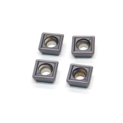 SPMT07T308 SF250 PVD&PCD Coated U Drill Inserts for Turning Boring Process OEM Available HRC65 Hardness for Steel/Cast Iron