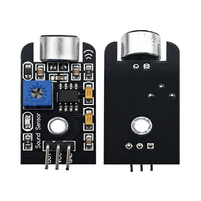 5V Analog Output Sound Sensor Module High-sensitivity Microphone Detects Sound Size Analog Sound Sensor Module
