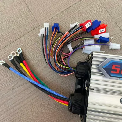 High-power Dual-row Electric Vehicle Controller Universal 24 Tubes Controller for Three-wheeled and Four-wheeled Vehicles