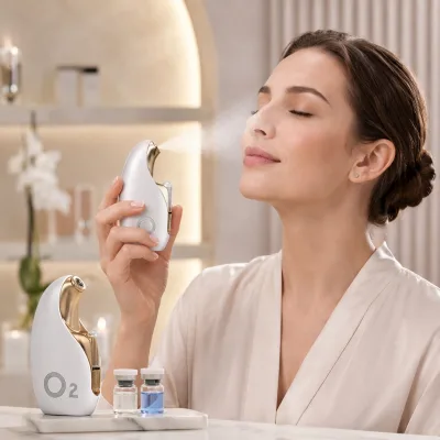Seek Pretty Home Use Hand Held Portable High Pressure Pre-makeup Deep Moisturizer Machine Serum Infusion Mist Machine Sprayer