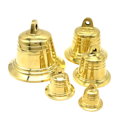 Wholesale Temple Decorative Gold Bells Ornaments Metal Pure Copper Bells