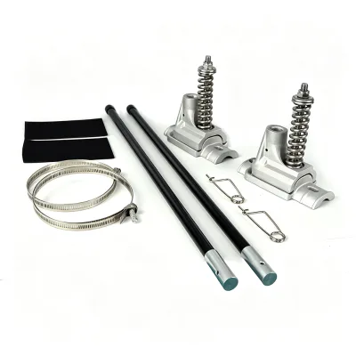 Street Pole Banner Bracket Adjustable Double Side Mounting Bracket for Light Pole Outdoor Advertising