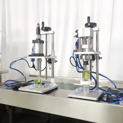 GTop Hot Sale Perfume Filling Machine Automatic Perfume Filling Collaring Crimping Machine Fragrance Perfume Production Line