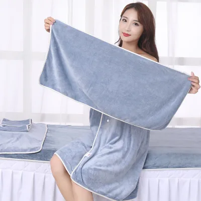 High Quality Customized Logo Microfiber Towel Quick Dry Facial Spa Bath Wrap for Beauty Salon Water Absorption Face Swimming
