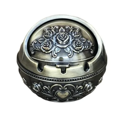 3D Metal Custom Ashtray Design Metal Ashtray Tourist Souvenir Metal Ashtray