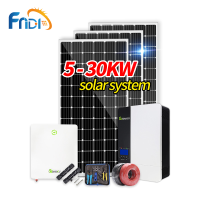 5000watt 6000watt 8000watt Solar Power Panel Off-Grid Power Generation Environmental Protection Solar Home Electricity