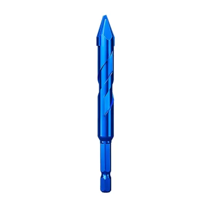 Manufacturer-grade Hex Shank Offset Drill Bit Extended Length Specially Designed for Dry Drilling Masonry Glass Red Bricks;