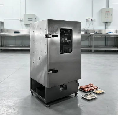 Hot Sale Uniform Smoke Stainless Steel Meat Smoke Oven with Precise Temperature Controller for Small Catering Kitchen