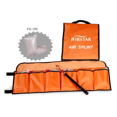 Wholesale Medical Rescue Ambulance Stretcher Leg Arm Inflatable Air Splints Inflatable Set Air Splint