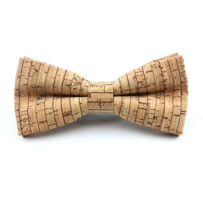Classic Printed Polyester Bowtie for Men Unisex Tuxedo Gift Stylish Fashion Accessory Unique Wooden Leisure/Formal Daily Party