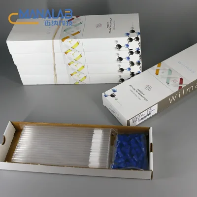 Wilmad Glass Nuclear Magnetic Tube 5mm Nuclear Magnetic Solvent NMR Carbon Hydrogen Spectrum Economical Cap