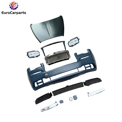 Old to New Body Kit for Rolls Wraith -2021year Car Upgrade Bodykit Auto Facelift Replacement Bumper Hood Grille Body Parts